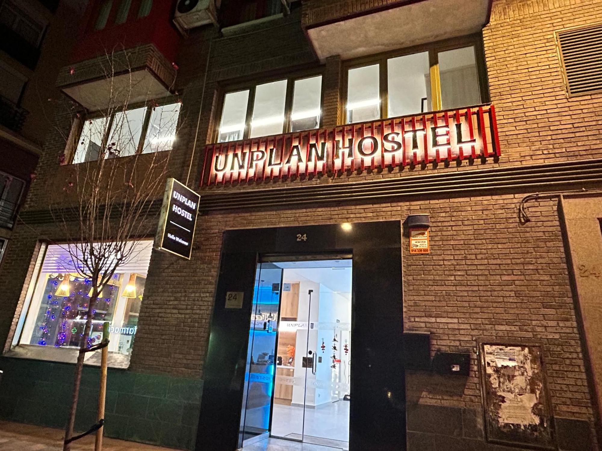 Unplan Hostel Madrid Exterior foto